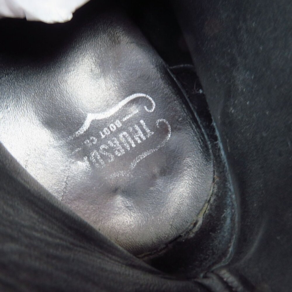 Thursday Boot Scout Chukka Boots Men's Sz 12 Black Leather Ankle Classic Dapper - Picture 11 of 16